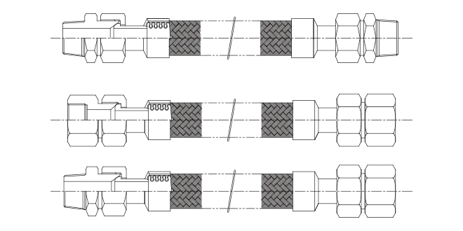 四国化成　ALX2　ステンレスフラット 凸型レール　ALXT16-365FSC　親子開き　『カーゲート　伸縮門扉』 - 3
